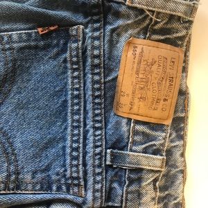 Slightly Levi’s 550 relaxed fit jeans size 29x 25